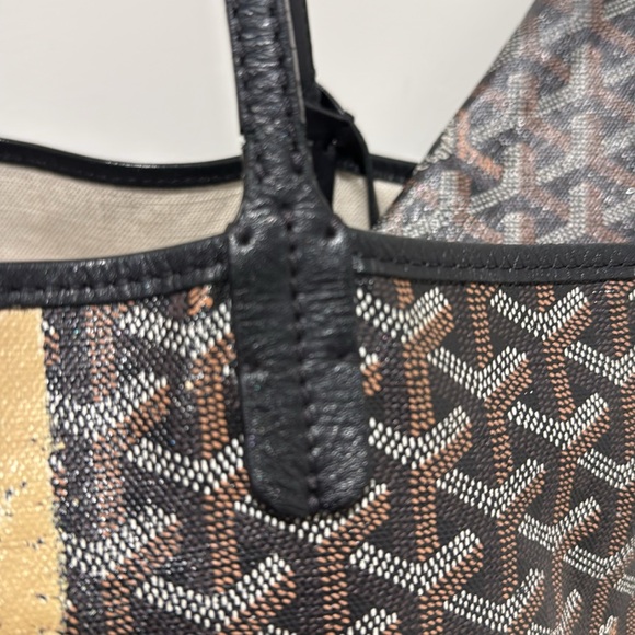 Authentic Goyard St Louis Tote PM Black - Picture 6 of 16